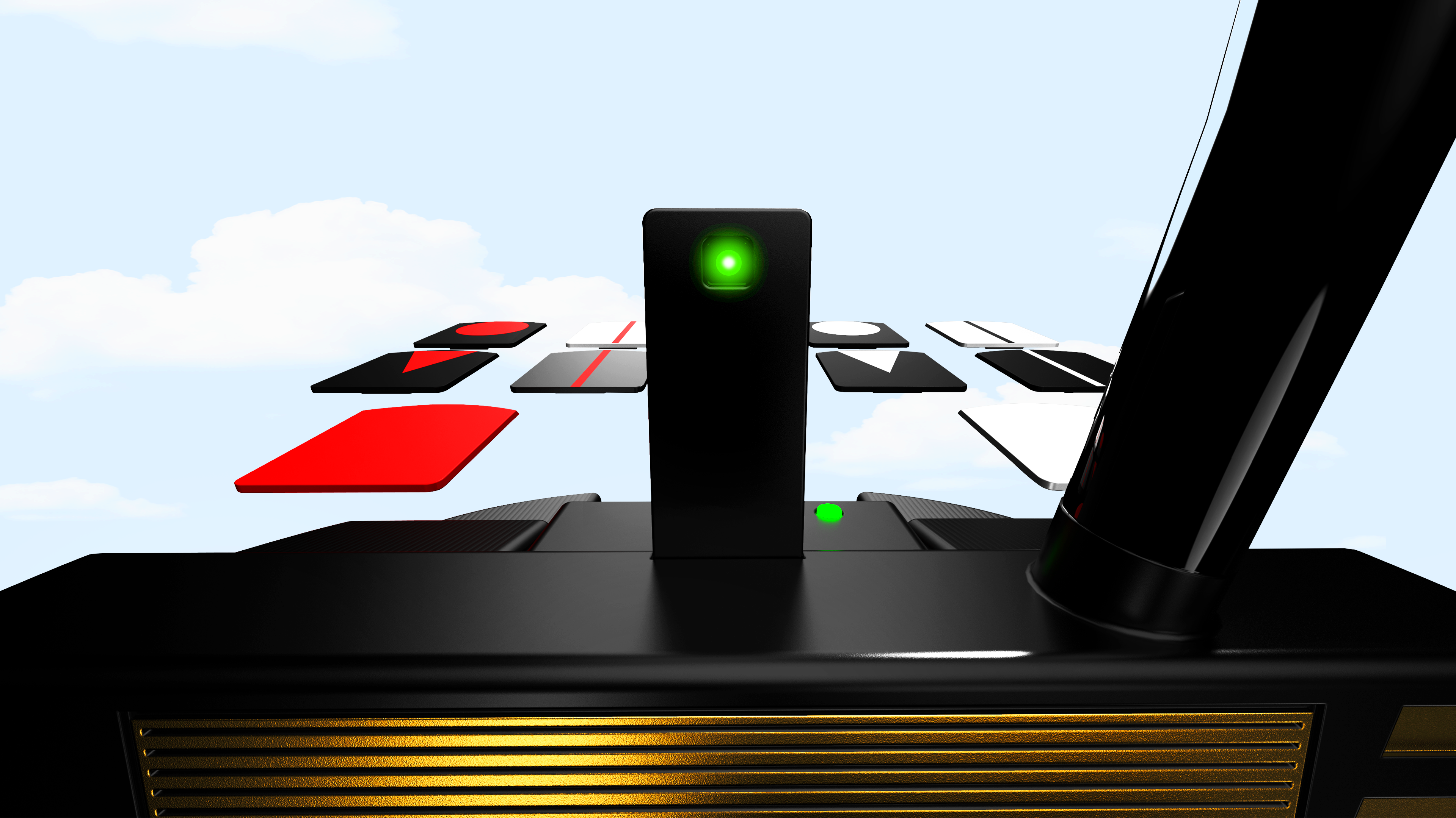 The Chamber laser and full range of alignment guide choices shown together