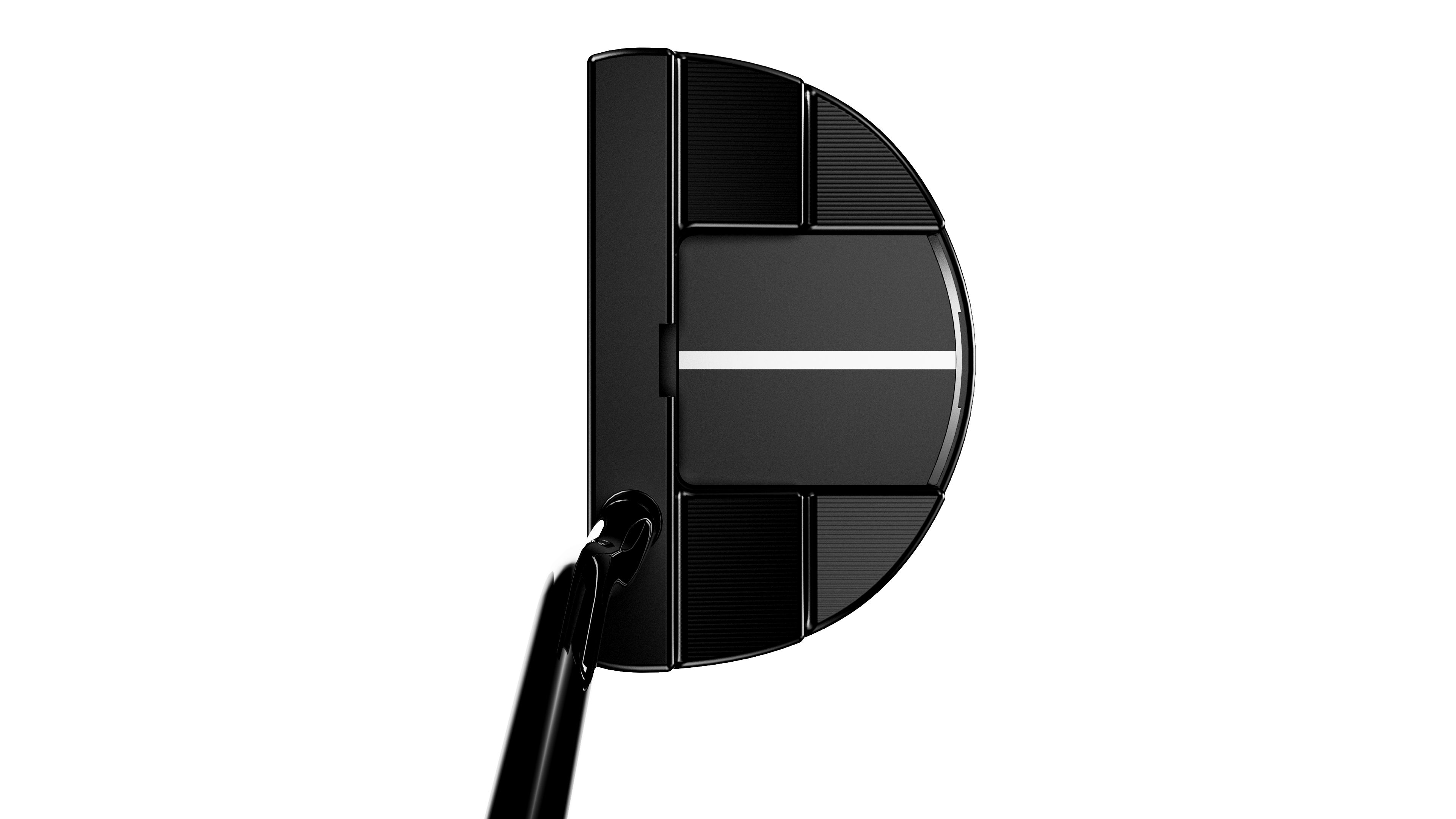 Normal play at address with the laser removed